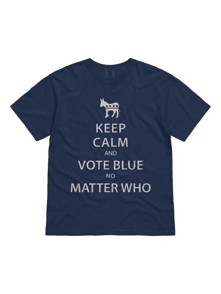 Keep Calm and Vote Blue T-Shirt product image (2)