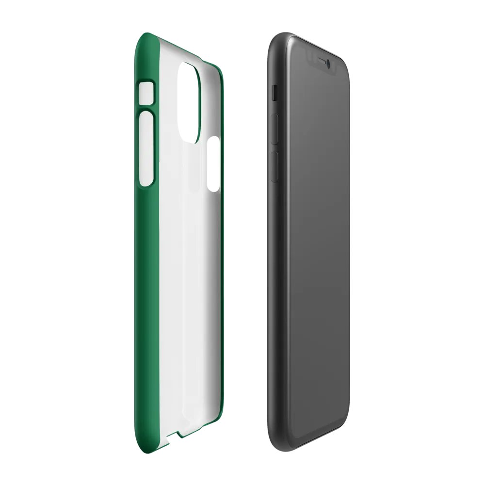 Queendom Beautiful Women iPhone® Snap Case (Green/Emerald) product image (3)