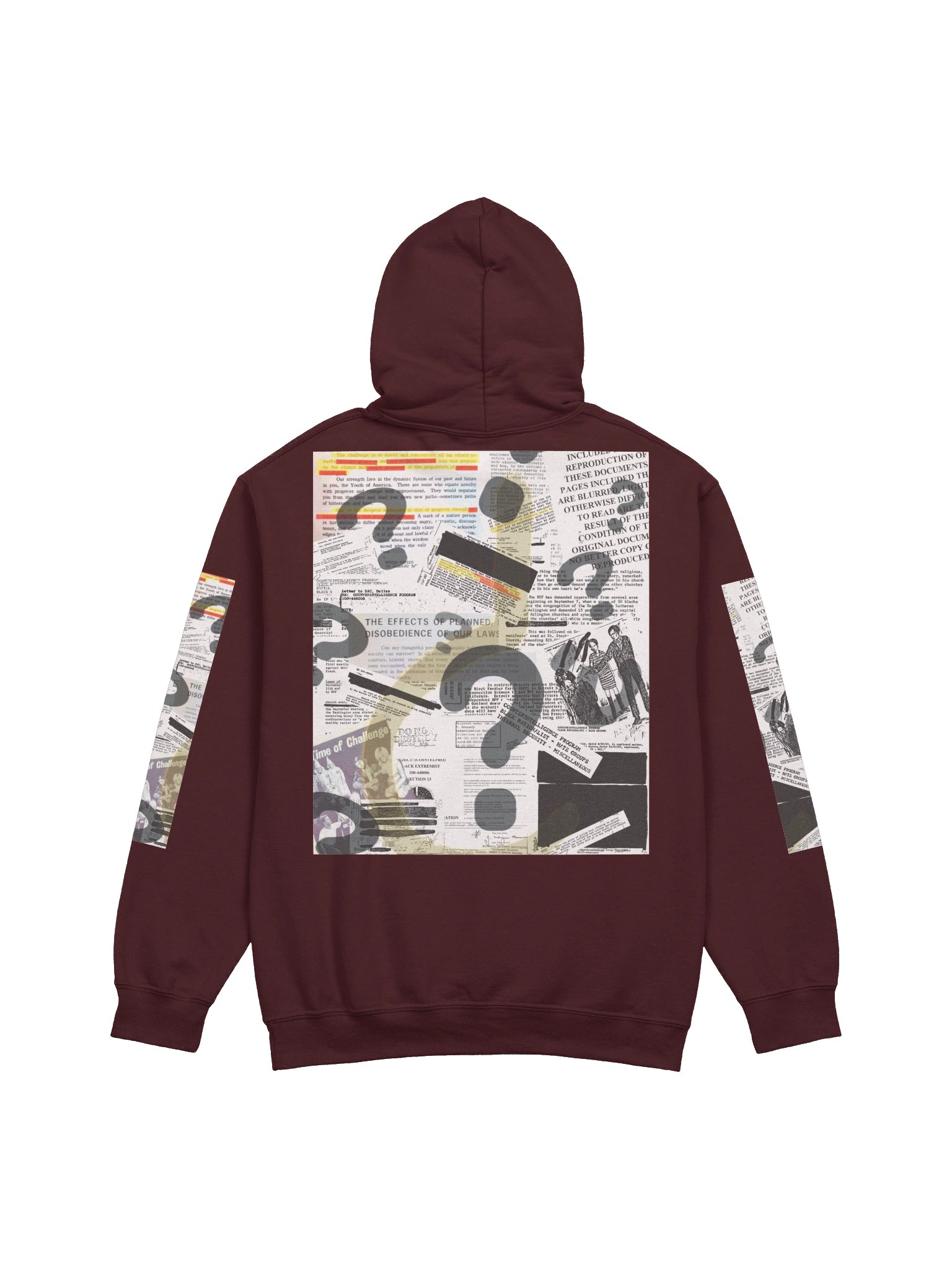 QUESTION EVERYTHING - HOODIE (FULL + SLEEVES) product image (14)