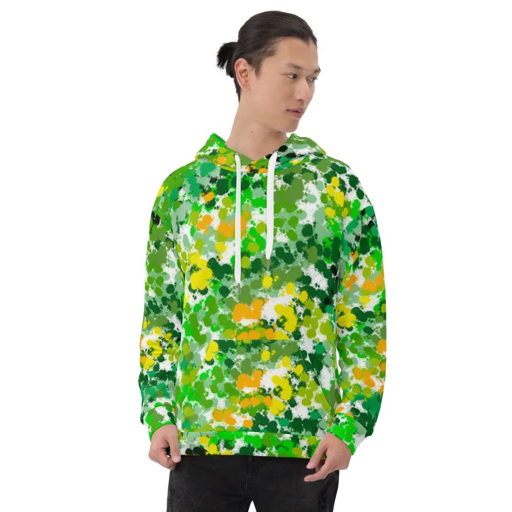 Green Splotches Hoodie product image (9)
