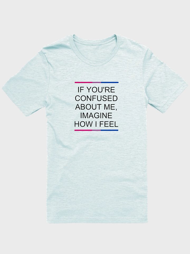 confused bisexual t-shirt product image (1)