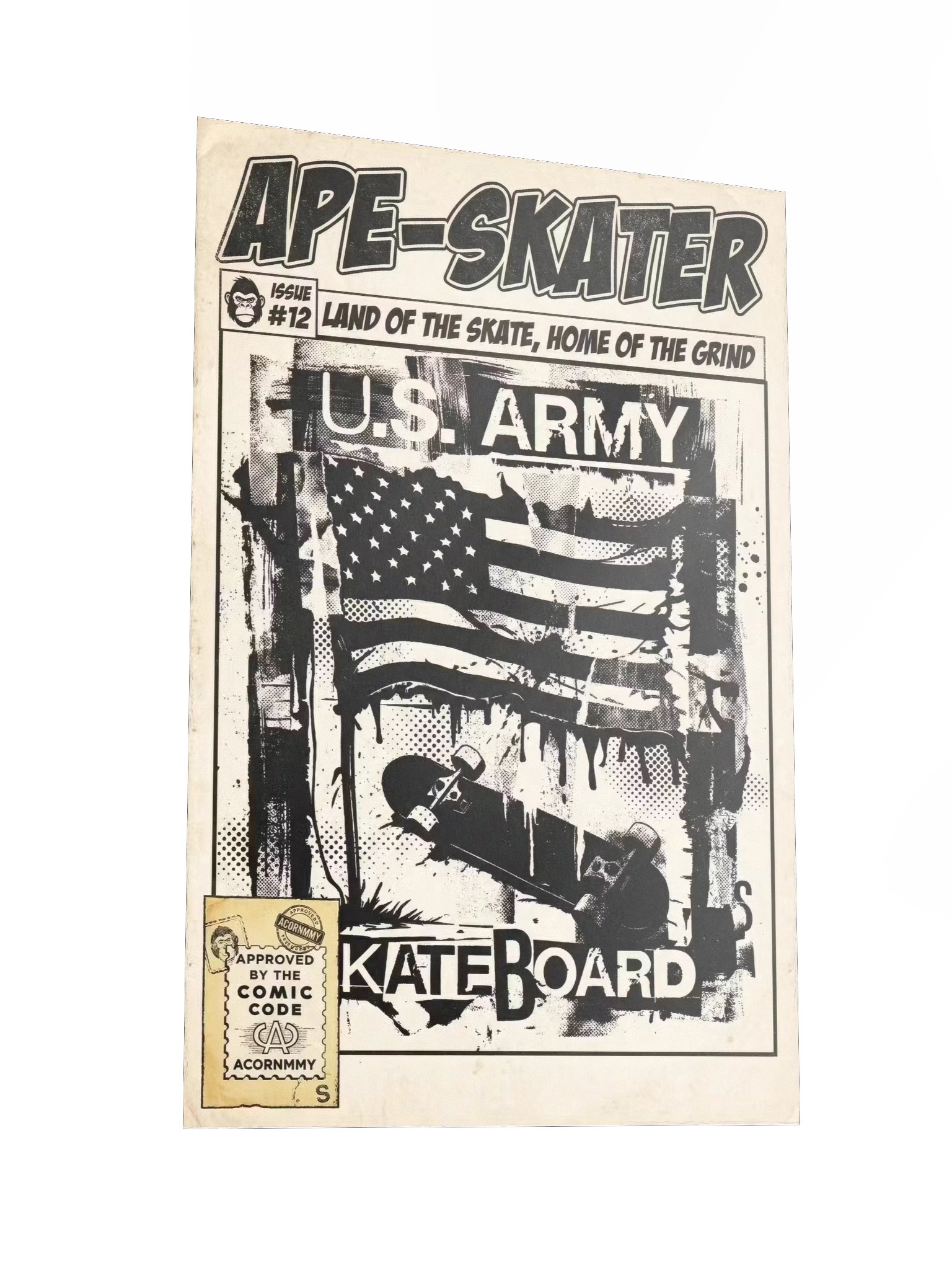 APE-SKATER // ISSUE #12: "ARCHIVAL MONO" (VARIANT H) product image (4)