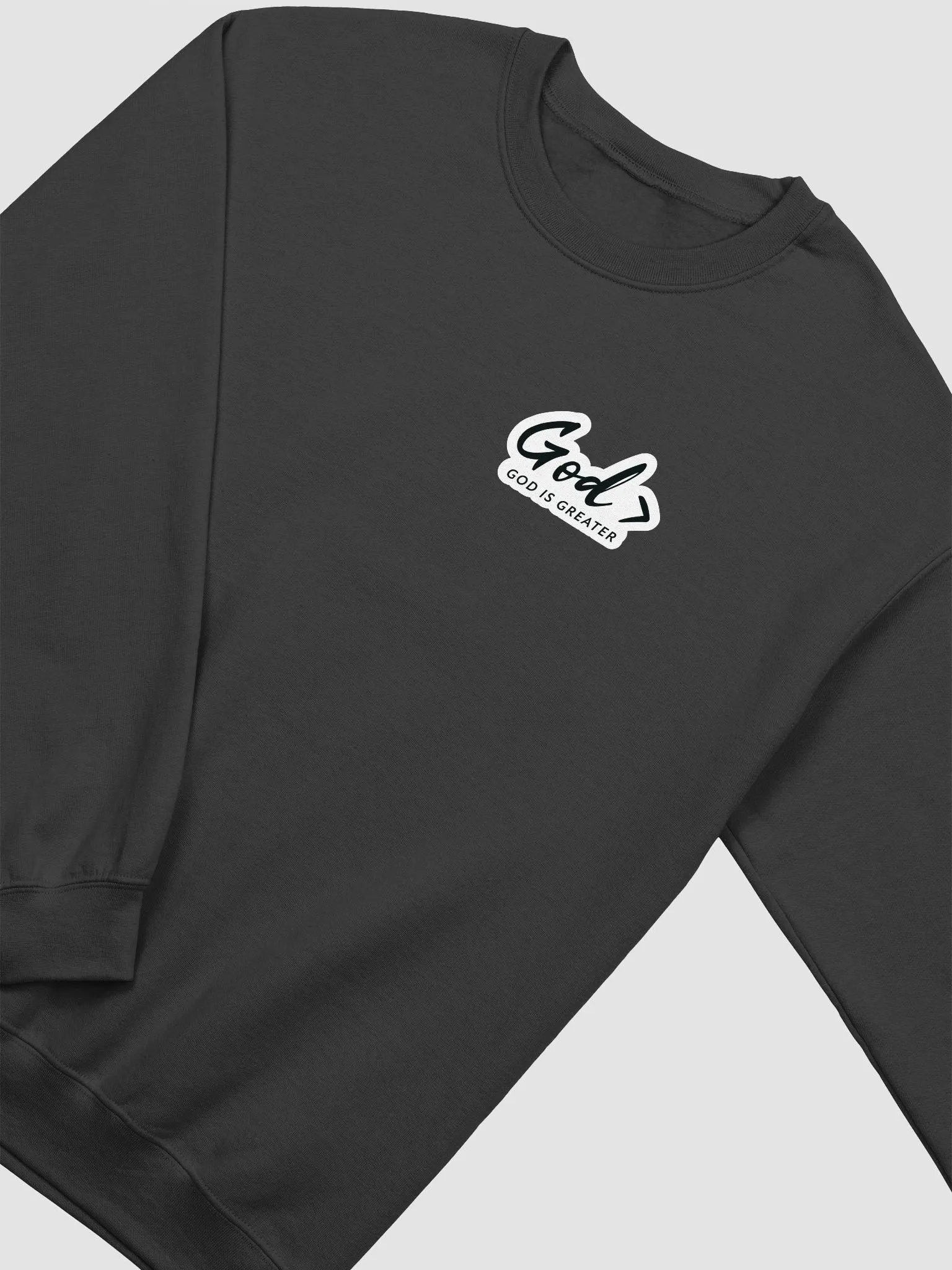 God > BLACK TEXT Sweatshirt product image (16)