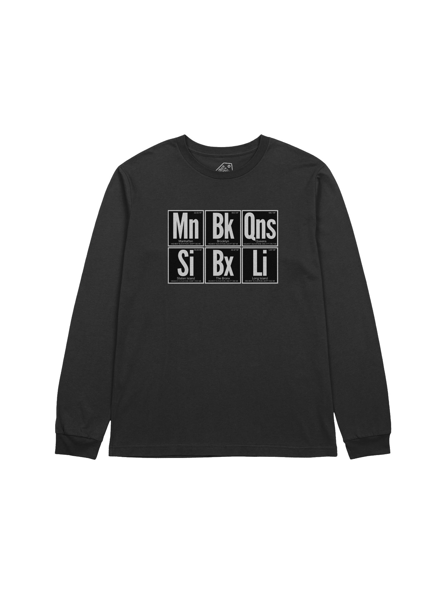 NYC + LI Elements : Long Sleeve Tee product image (33)