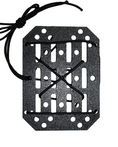 -Admin Panel-

Made from ESun PLA+

5mm thick - 8x6 inches

Comes with paracord pre set in plate as well as a small bundle if...