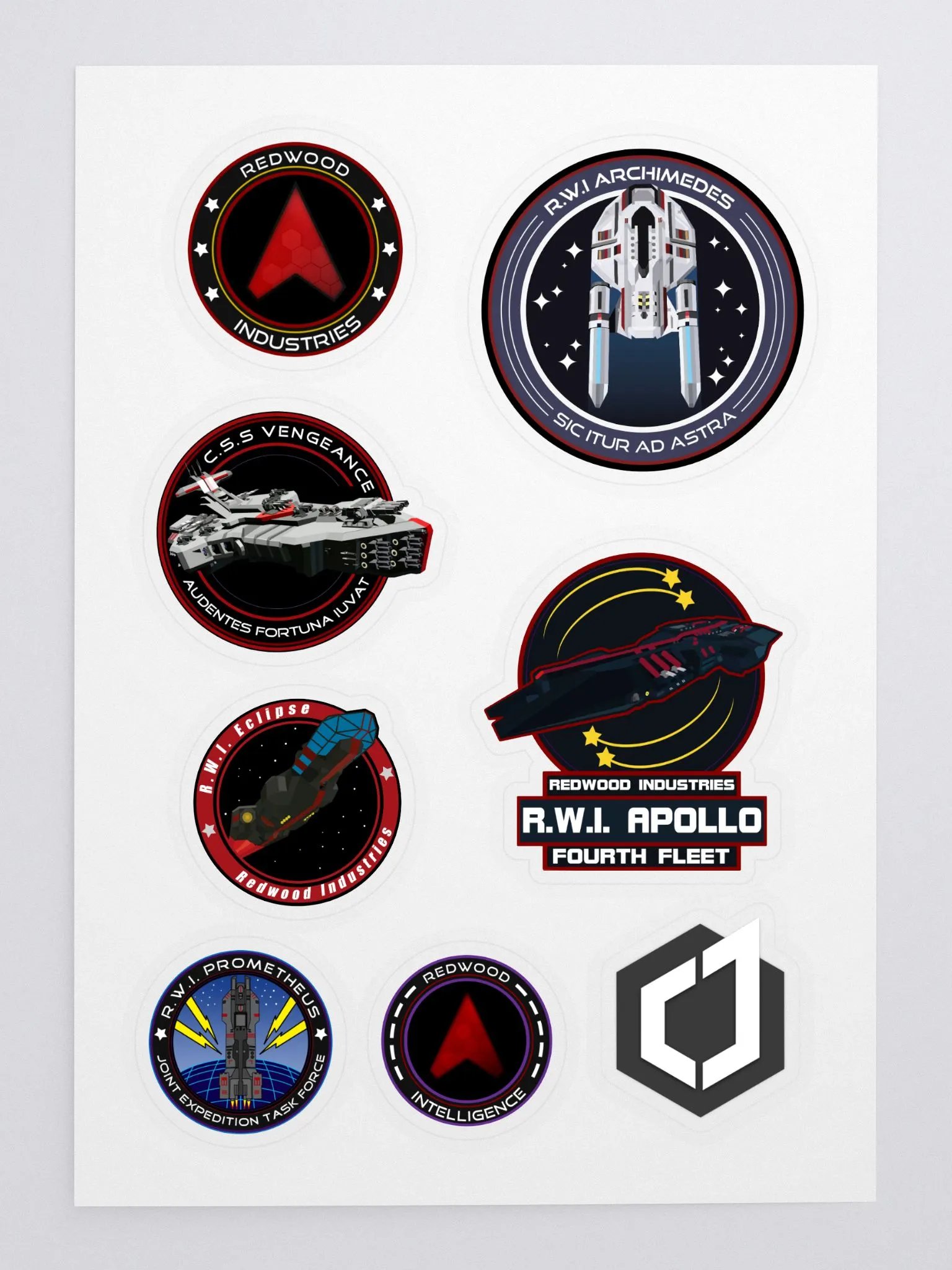 The Redwood Sticker Collection product image (3)