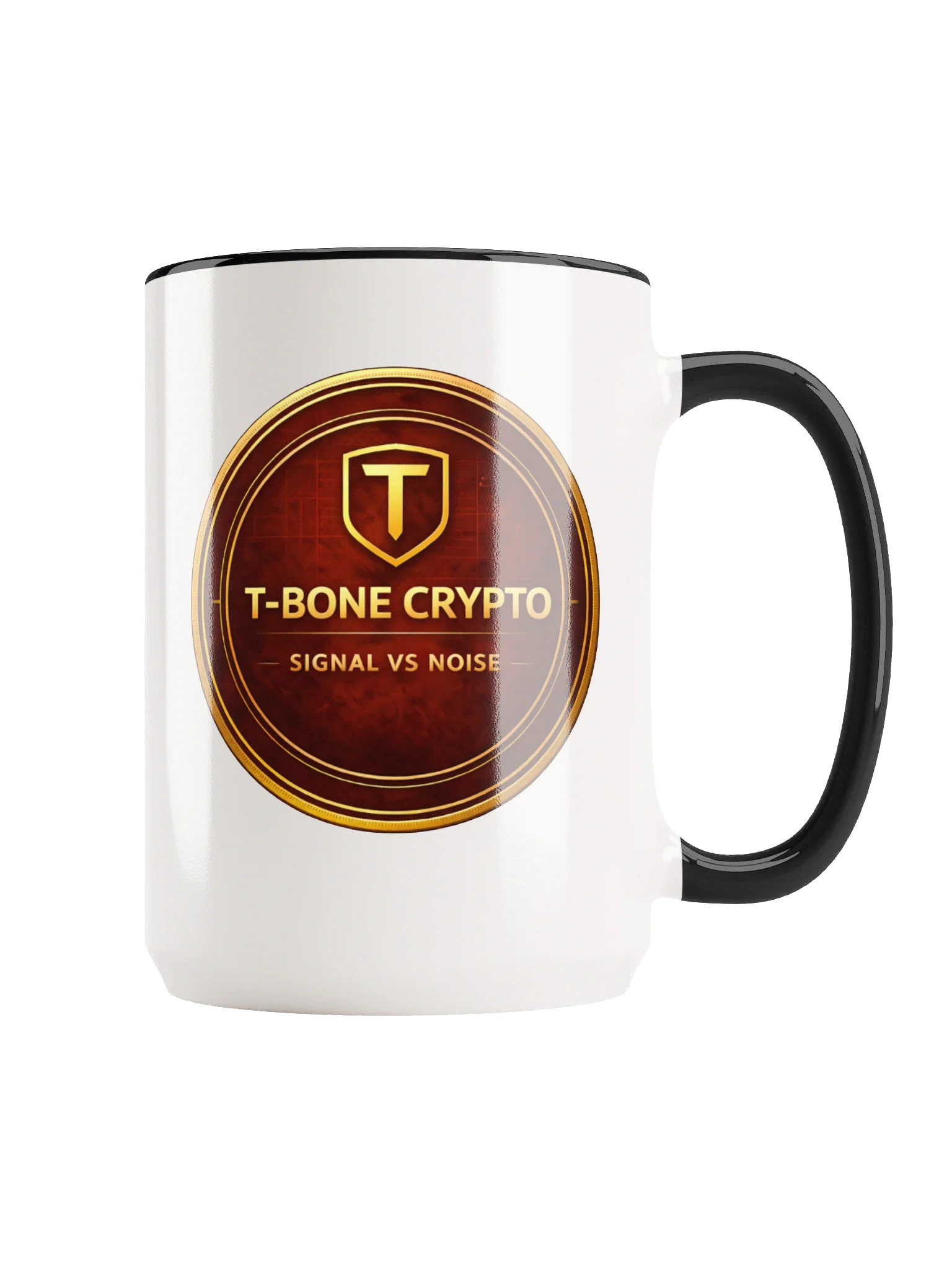 T-Bone Crypto Coin Crest Mug