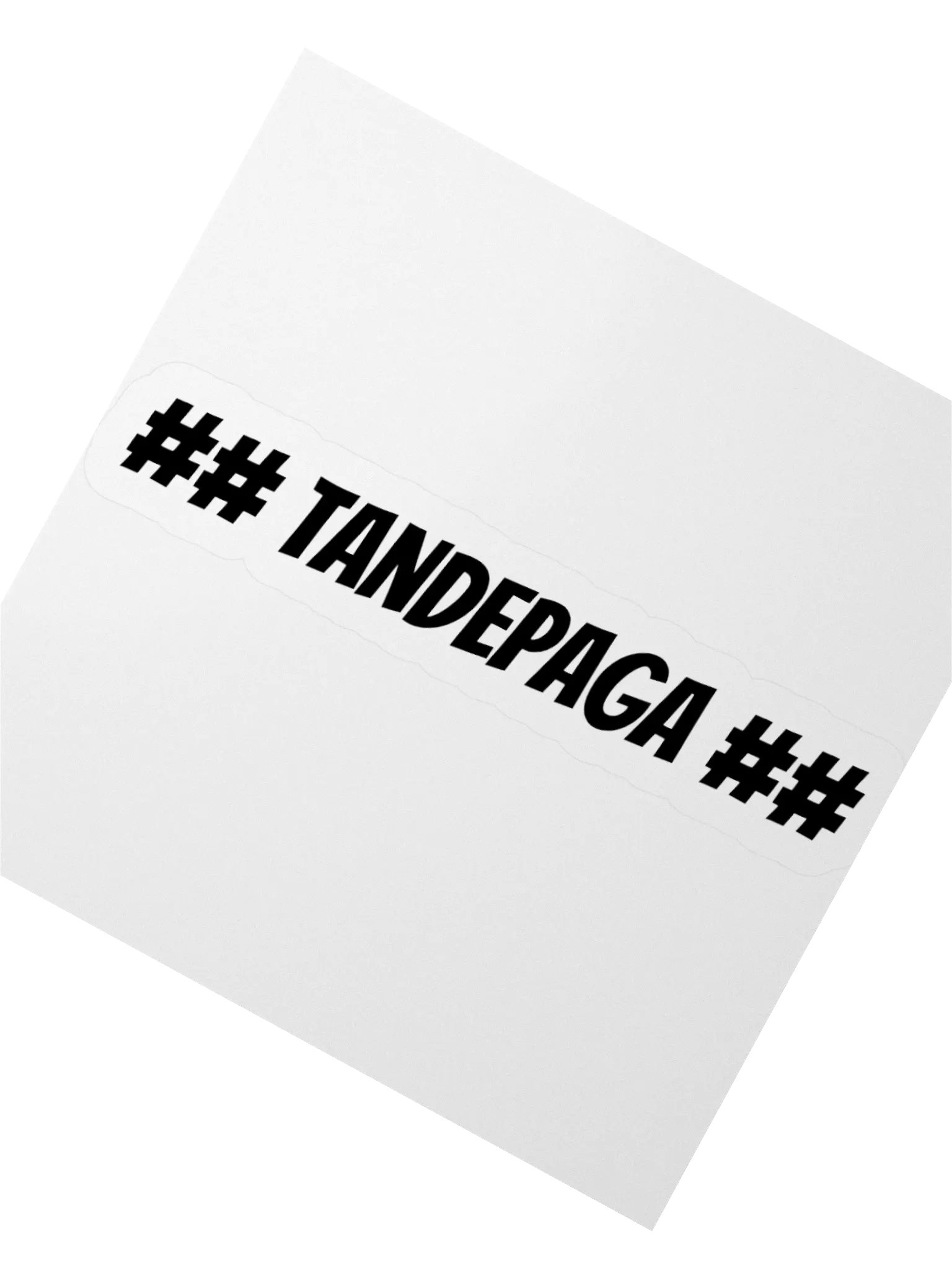 Tandepaga Sticker product image (3)