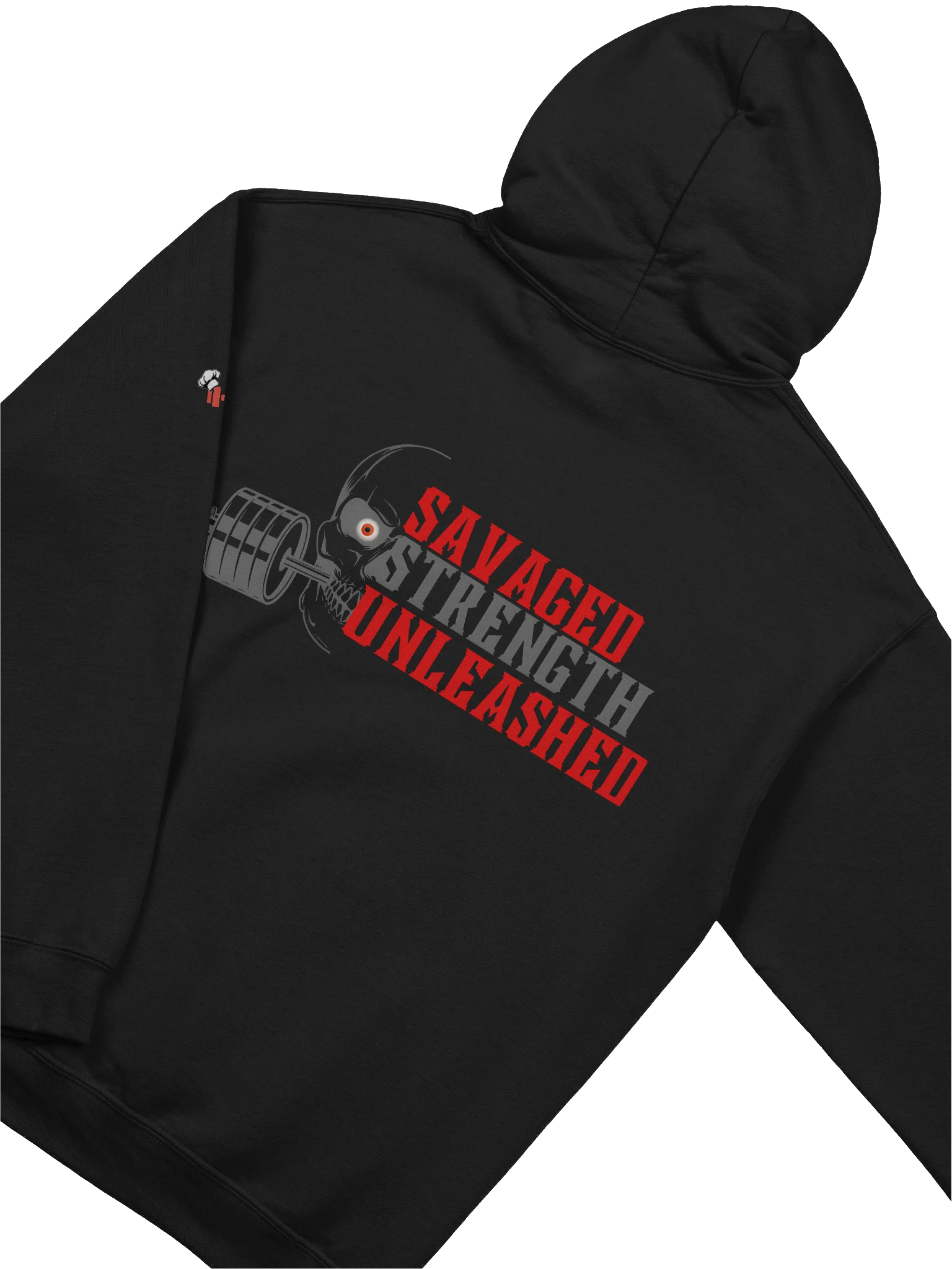 The Weight Room’s - Savaged Strength Unleashed - Hoodie product image (4)