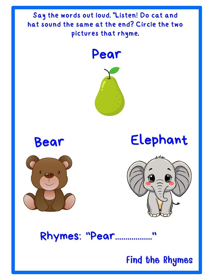Phonological Awareness Worksheets product image (2)