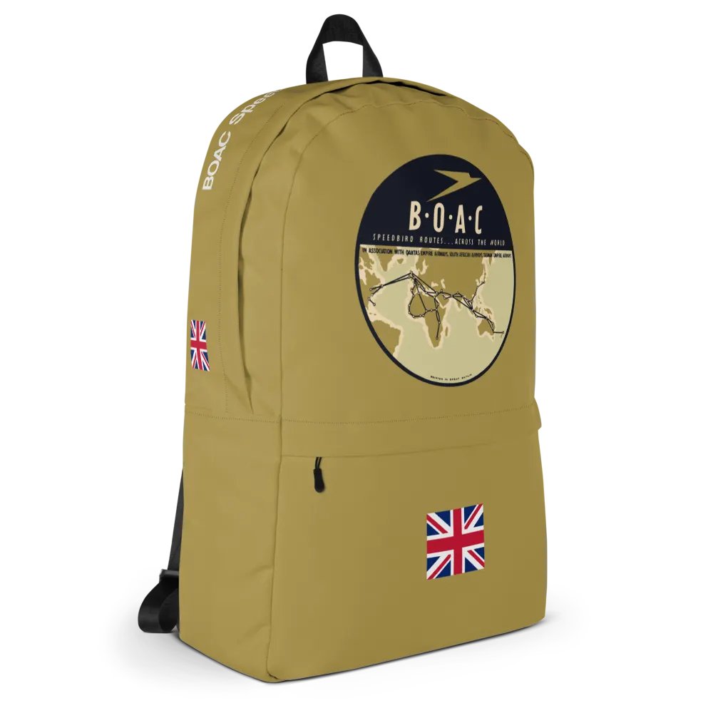 BOAC Speedbird Routes Across The World - Backpack product image (2)