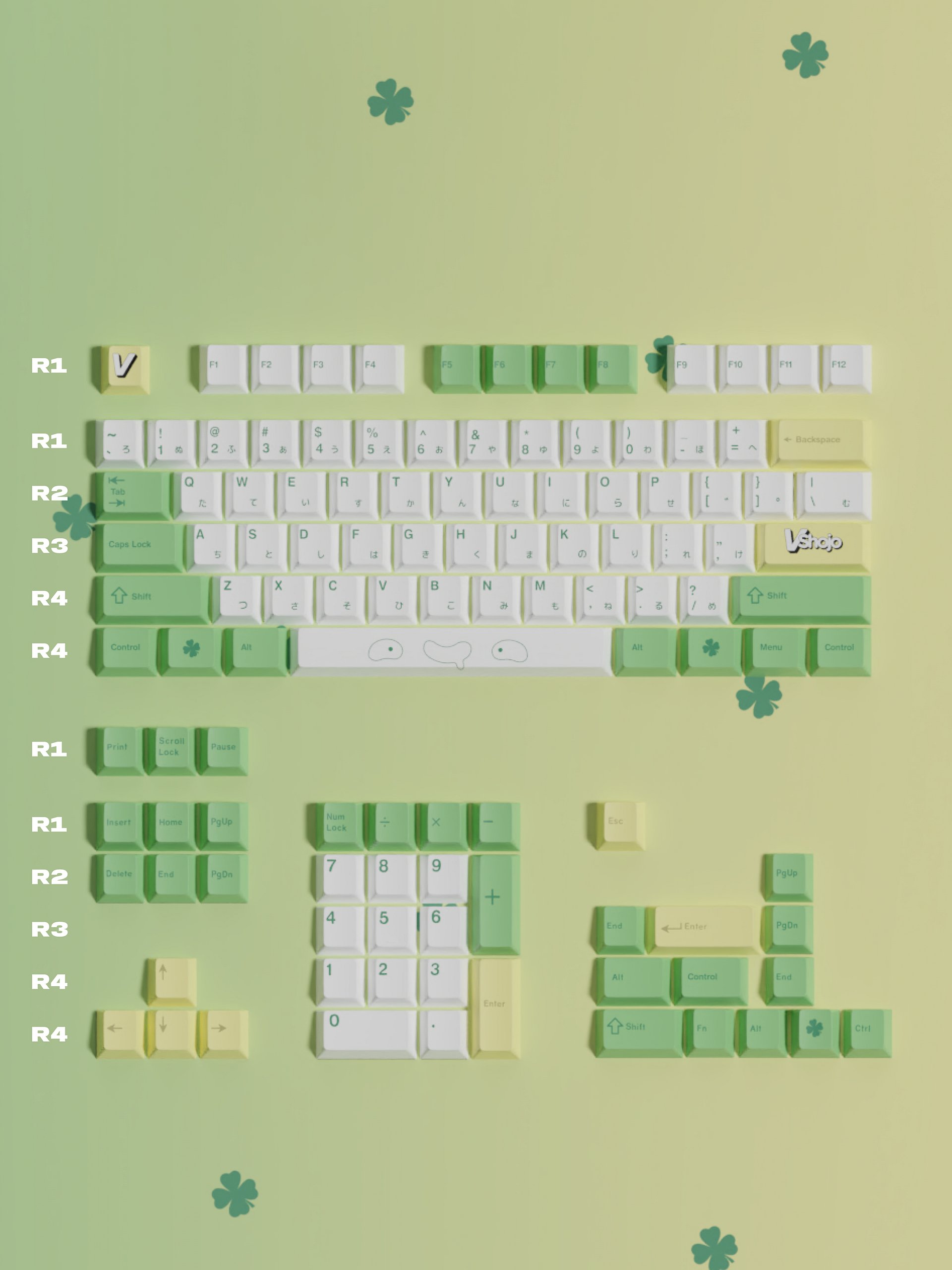 Haruka Keycap Set [In-Stock] product image (1)