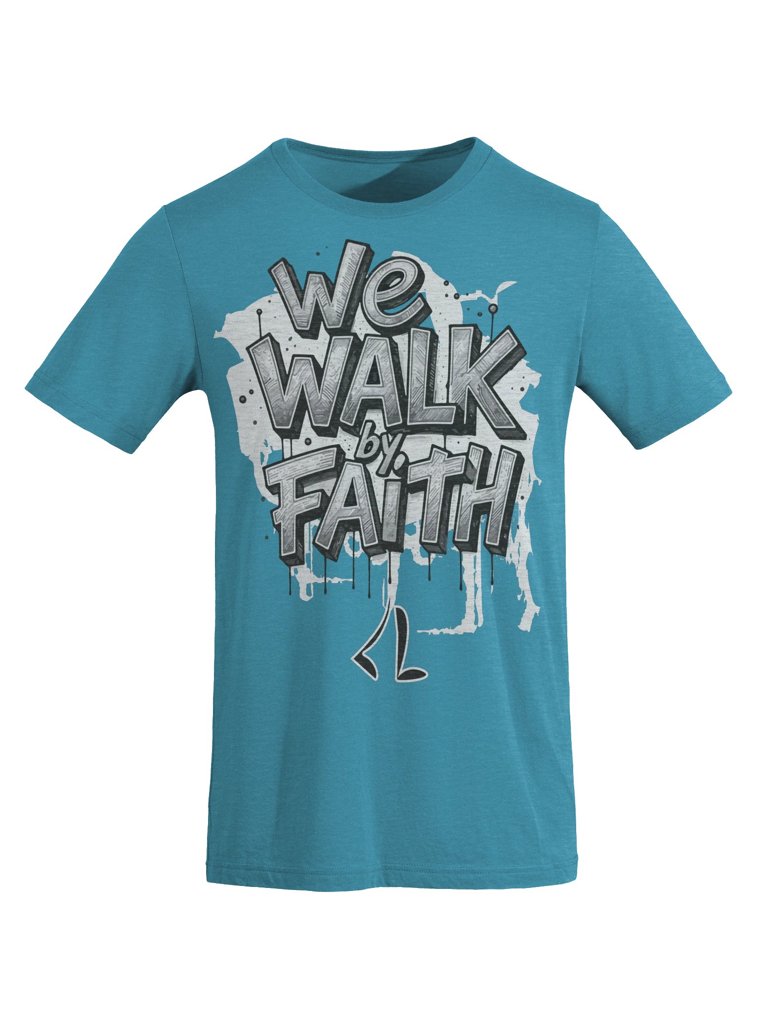We Walk by Faith T-shirt product image (2)