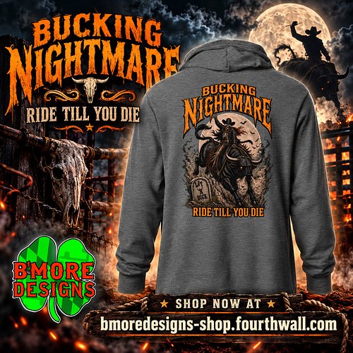 💀🐂 8 SECOND NIGHTMARE. 🔥

Some nightmares come for you. This one comes out of the bucking chute!

🤠 BUCKING NIGHTMARE has arr...