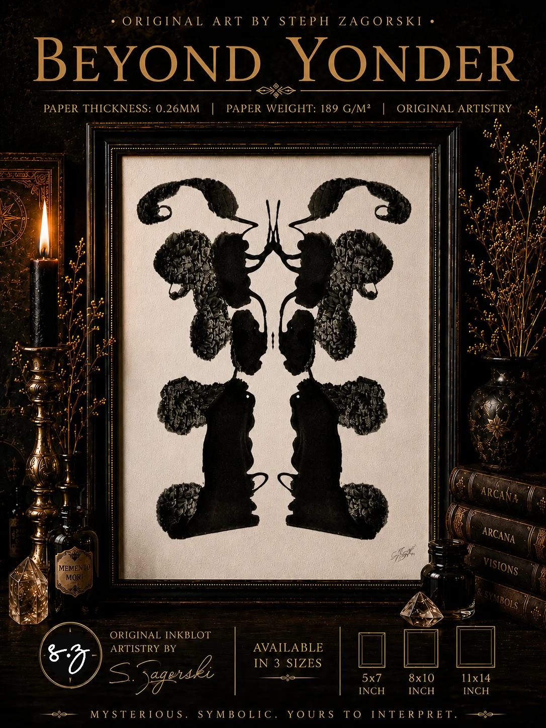 Beyond Yonder | Inkblot Print product image (1)