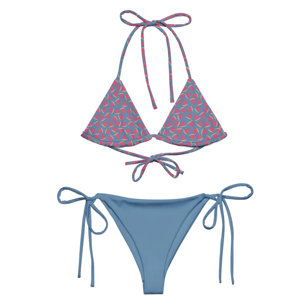 Watermelon Patterns String Bikini product image (5)
