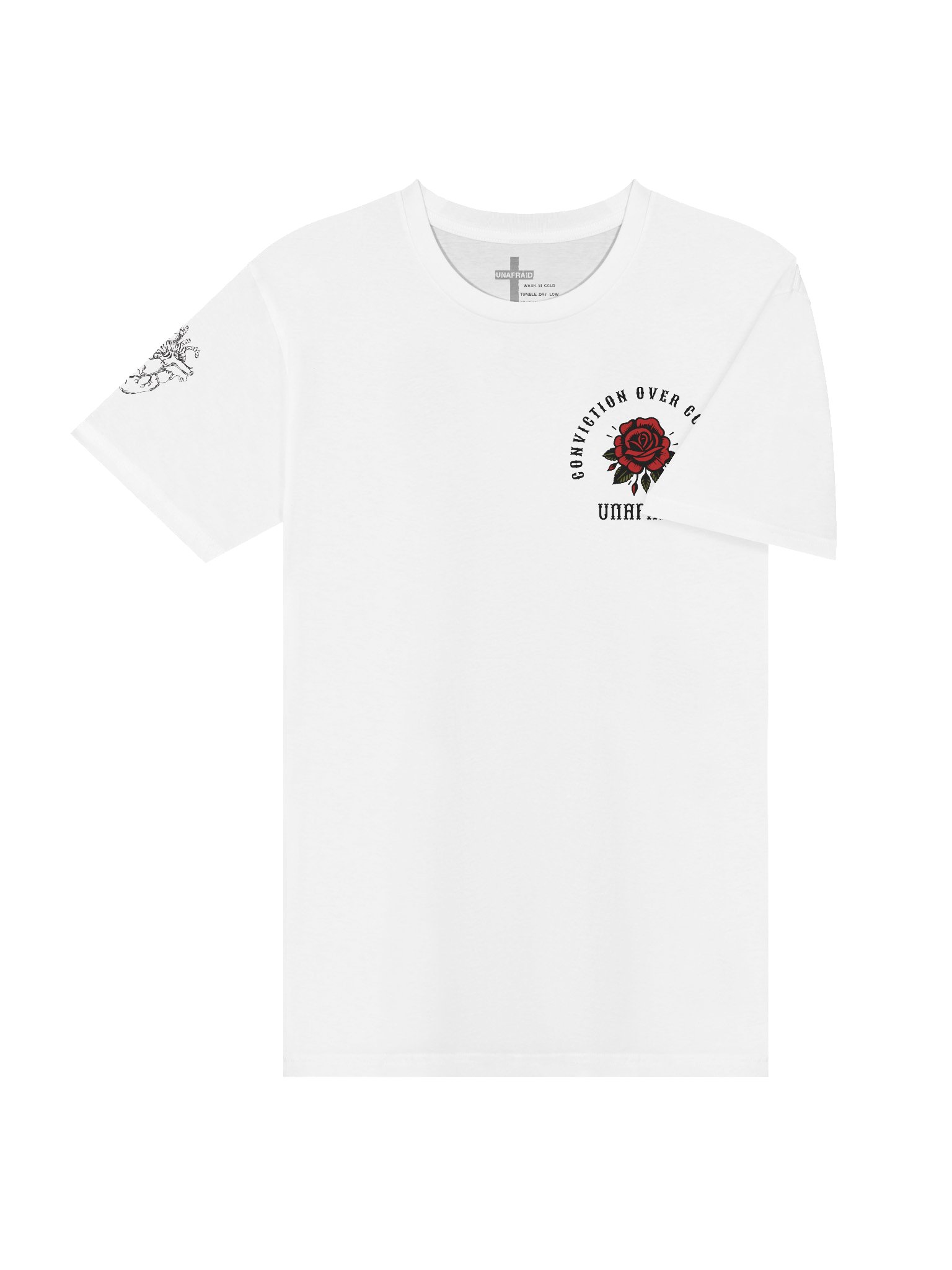 Conviction Over Comfort Premium Heavyweight T-Shirt product image (6)