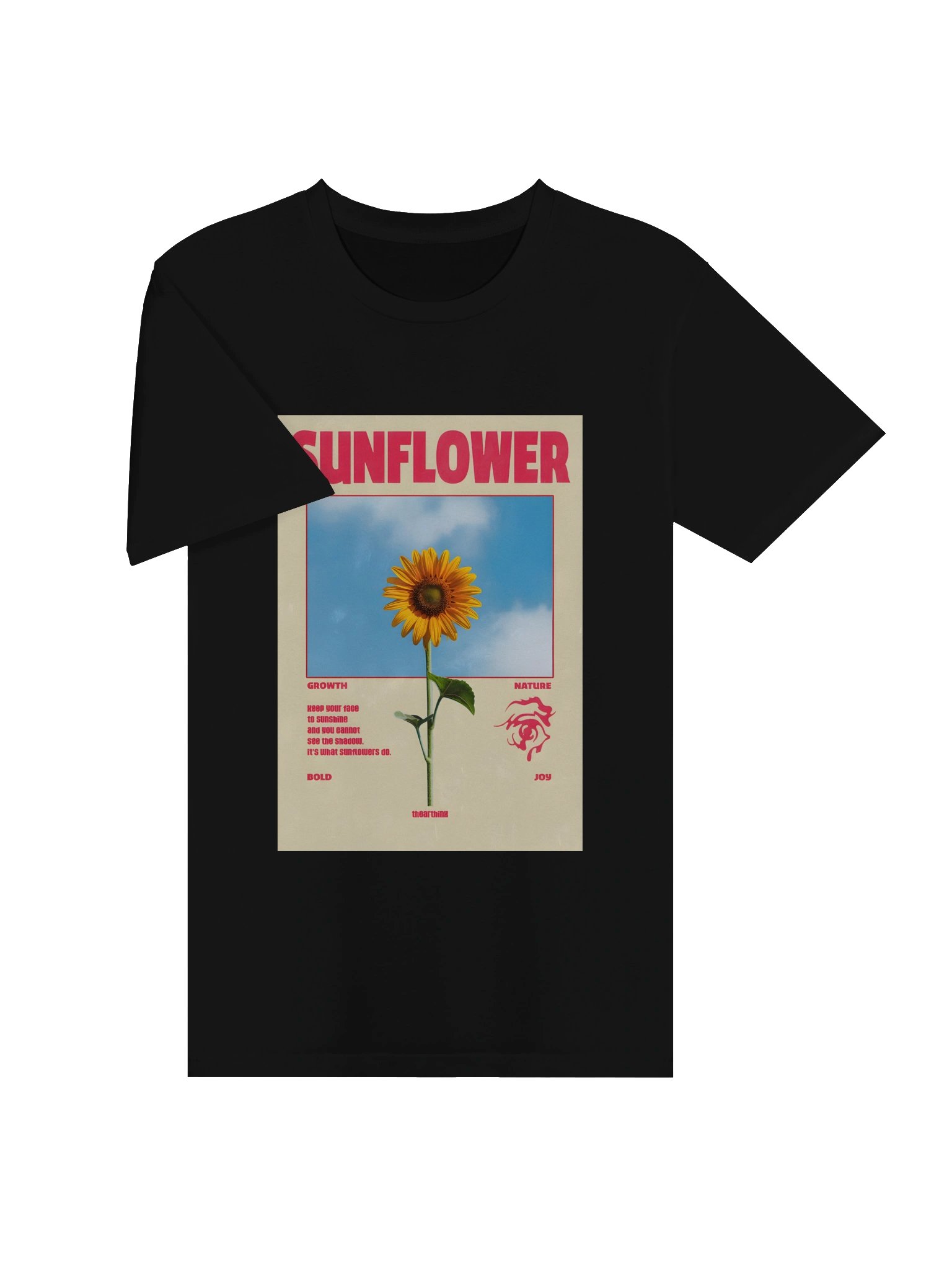 Sunflower Growth Poster Tee product image (9)