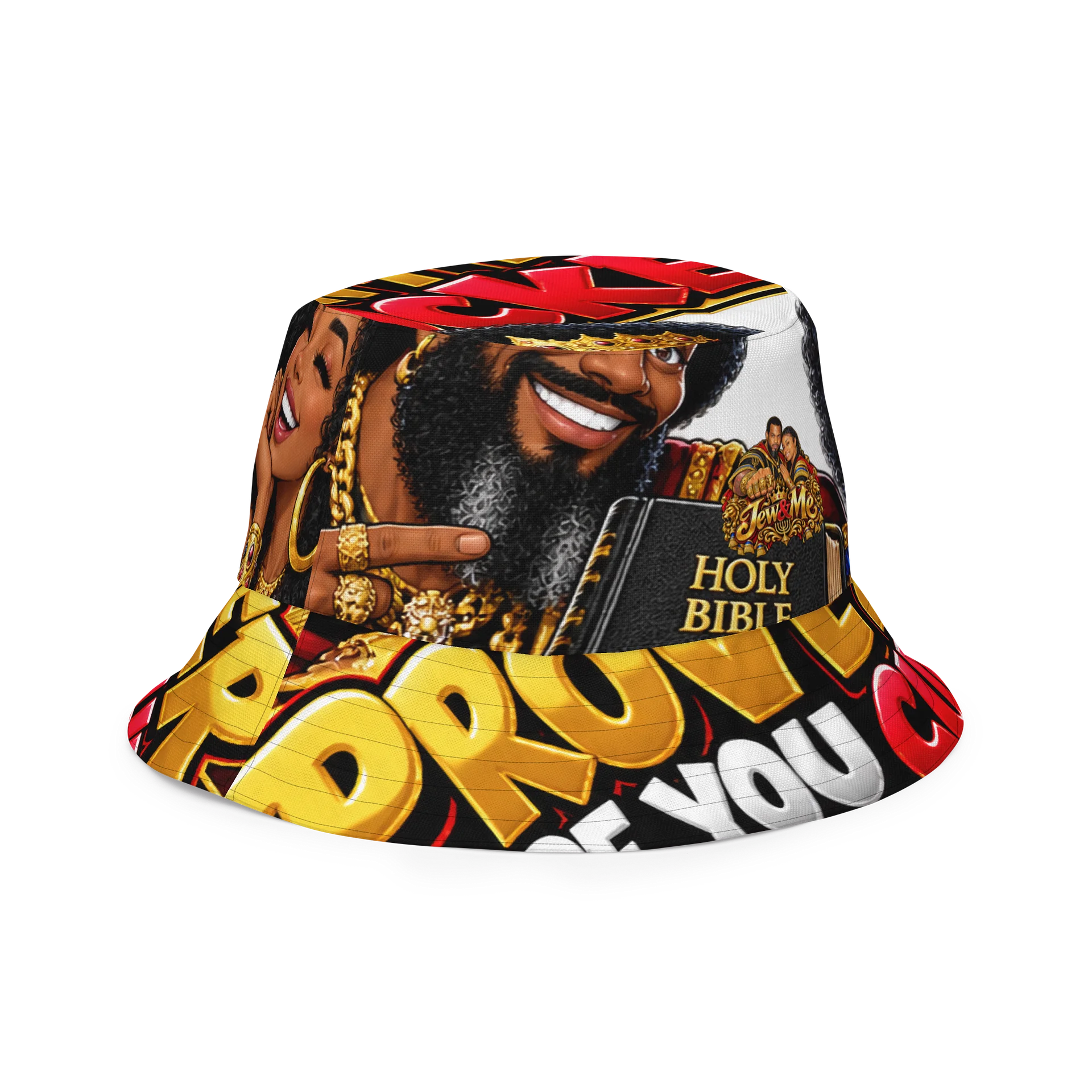 Don’t Be a Sucker Bible Bucket Hat Red product image (3)