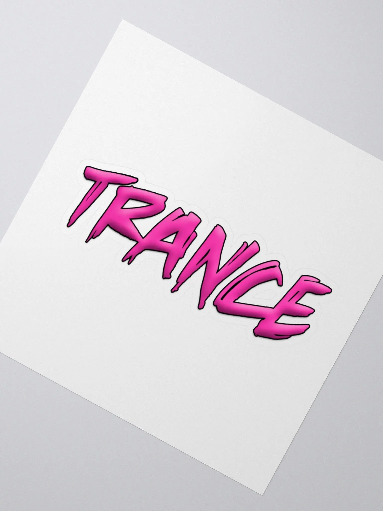 Trance Logo Sticker product image (2)