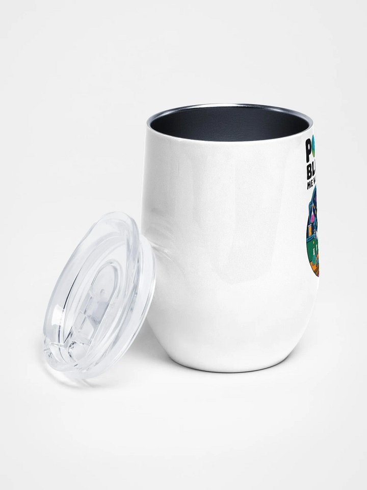 Lab Coat Squirrel Wine Tumbler product image (2)