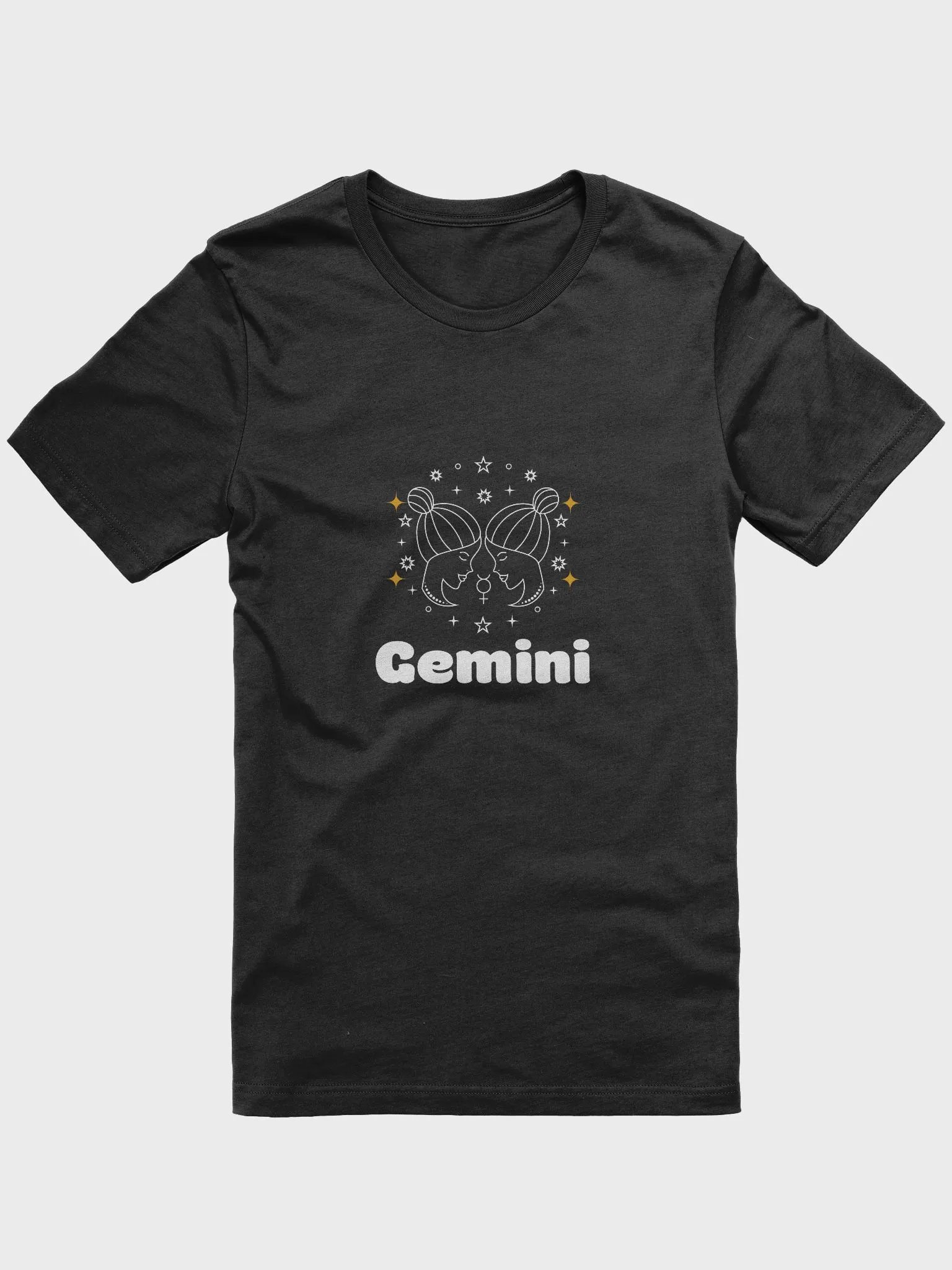 Gemini Twins T-shirt - White Writing product image (1)