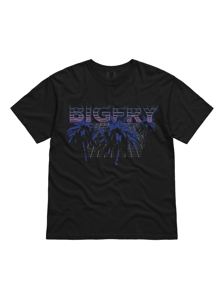 BIGFRY™ | PALM TEE (BLACK) product image (1)