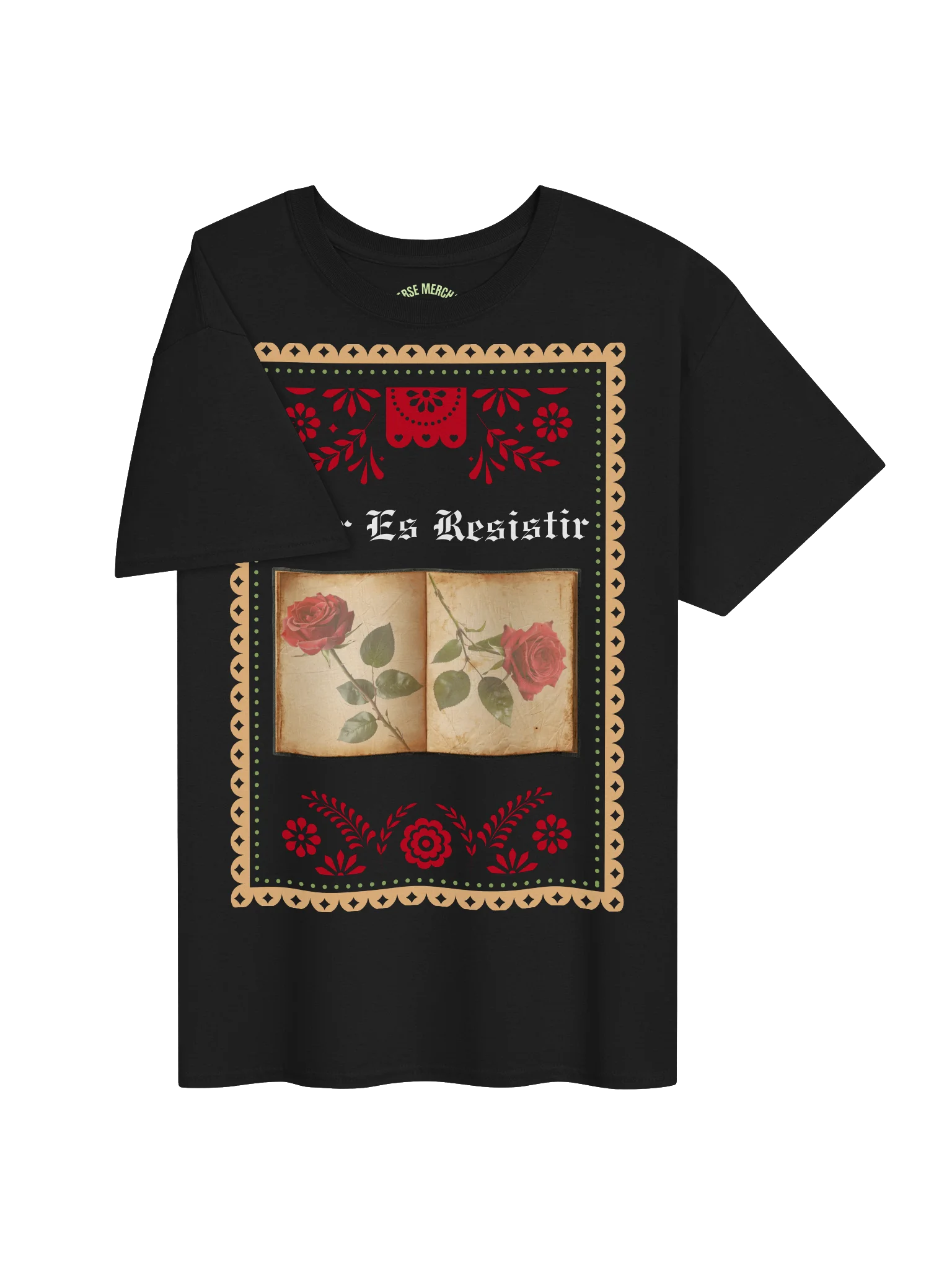 Leer Es Resistir Gothic Folk Tee product image (8)