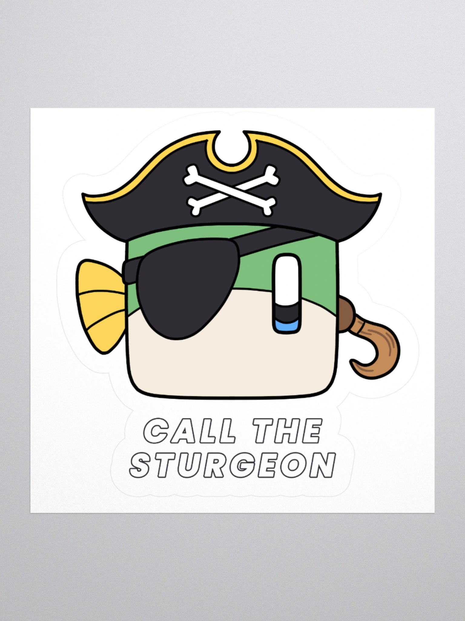 Call The Sturgeon Sticker! product image (2)