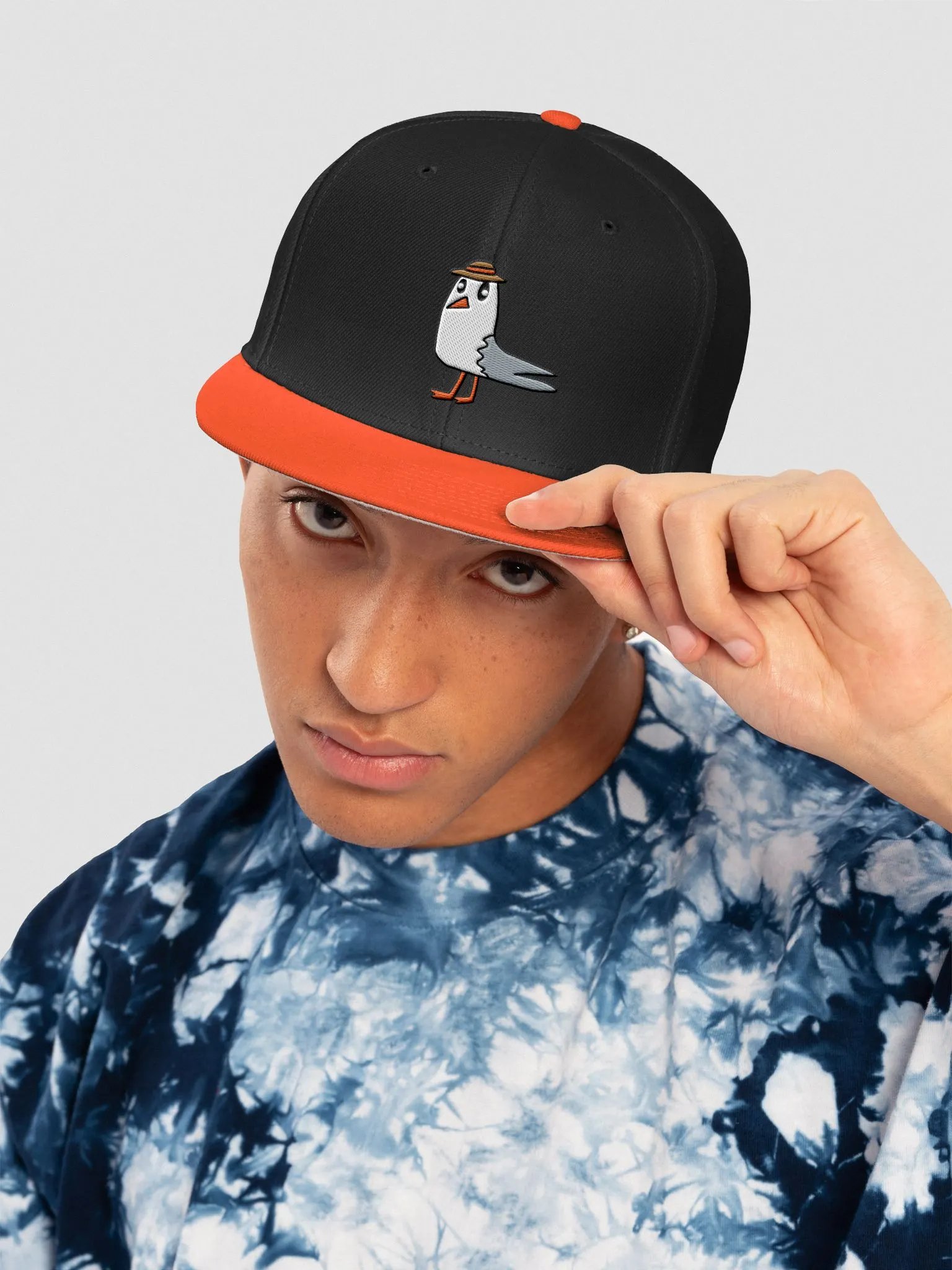Lil Gull Wool Blend Snapback Cap product image (79)