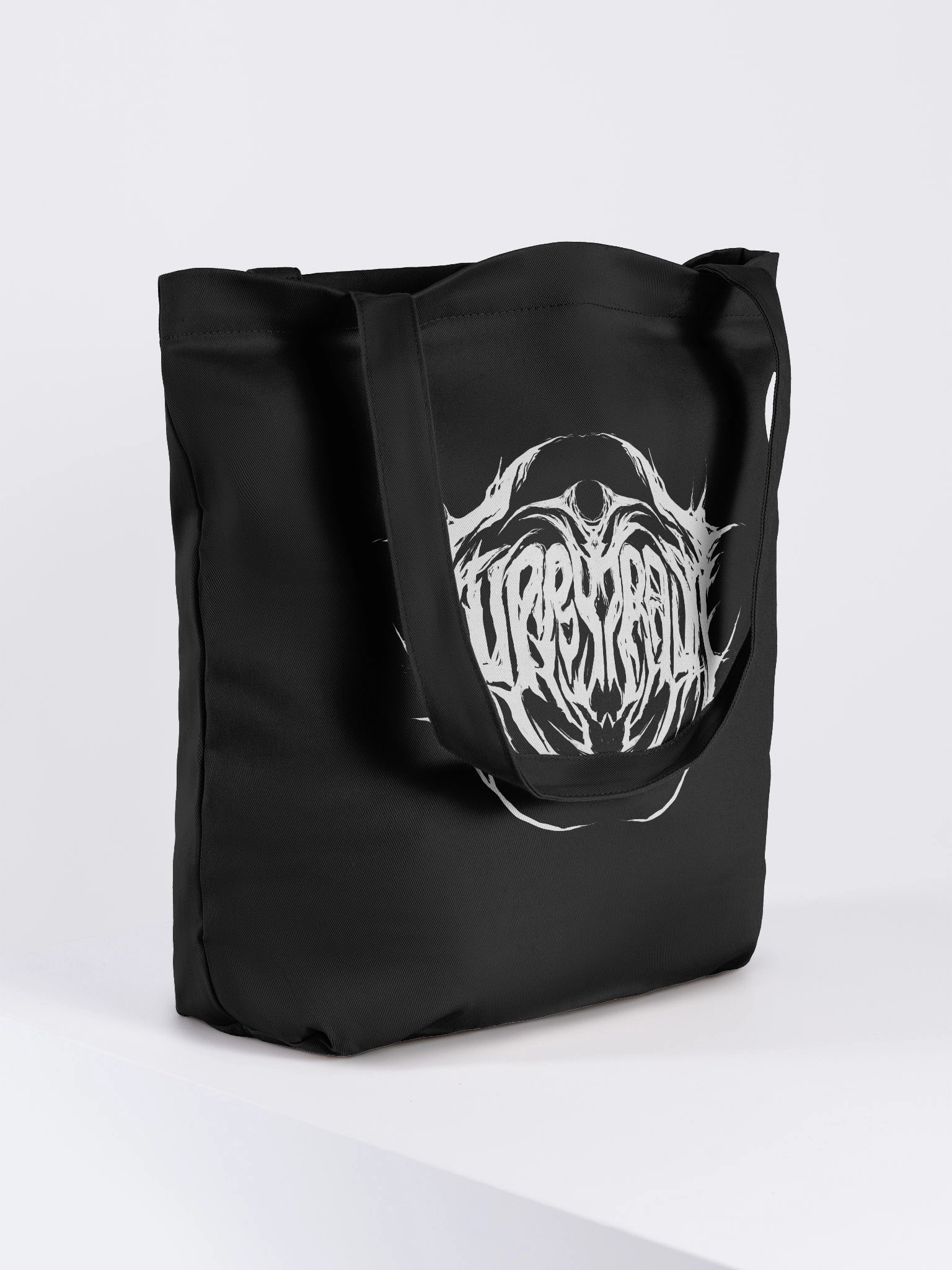 Furry Trash Tote - Metal Logo product image (4)