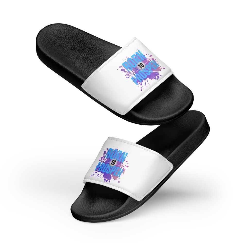 Born to Prosper Men's Slides product image (14)