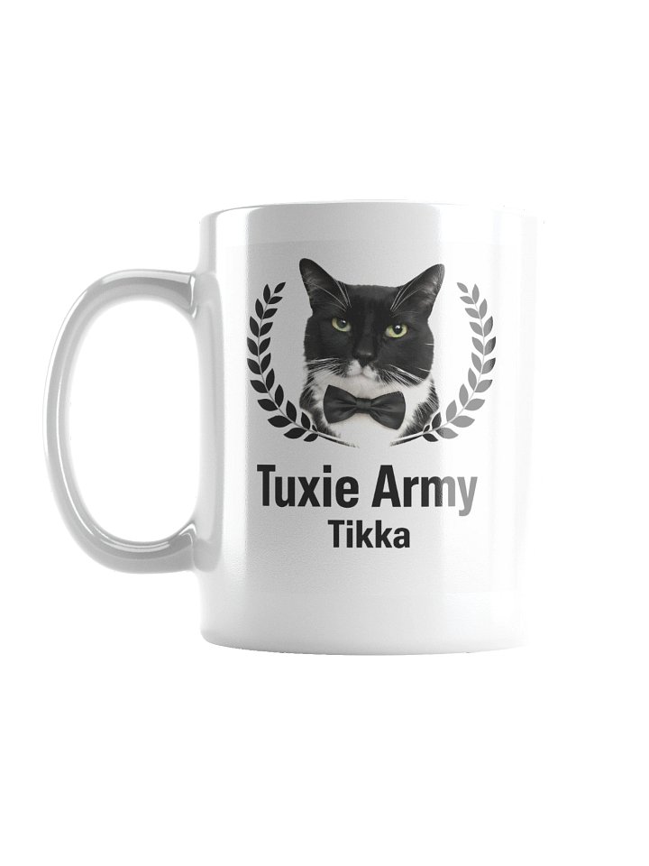 The Tuxie Army Tikka Mug 🐾🔥 product image (2)