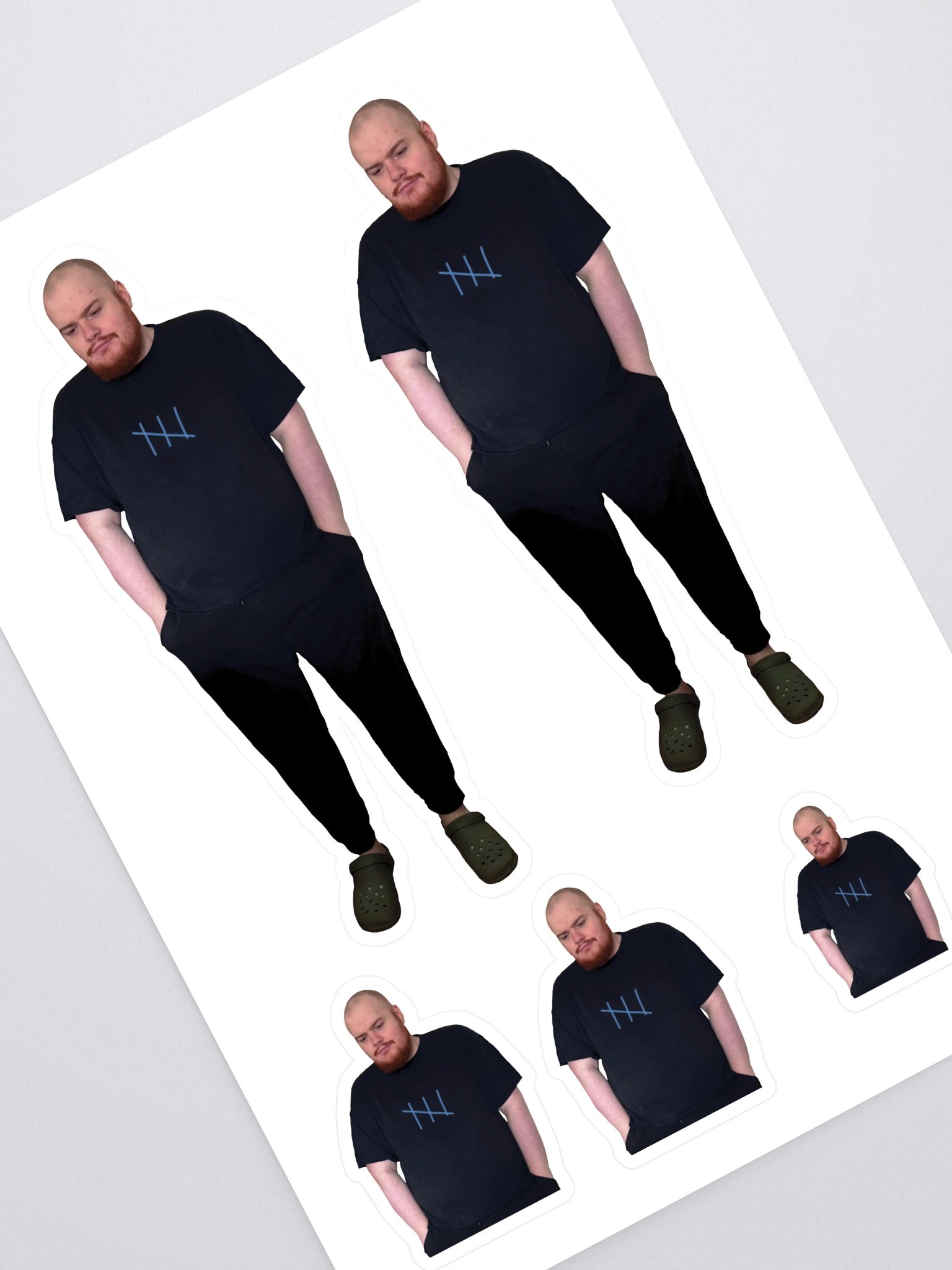 Just a Guy Sticker Sheet product image (1)