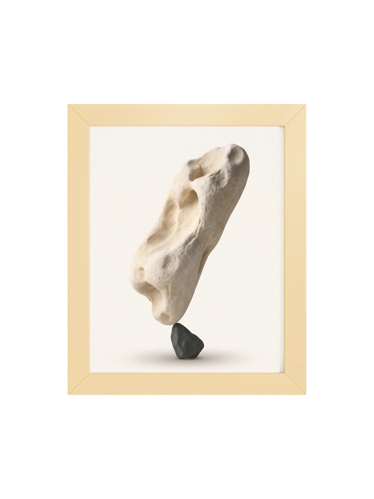 Eroded Balance - Abstract Organic Sculptural Wall Art product image (2)