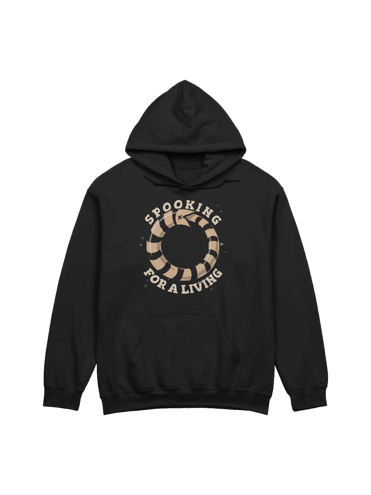 [UM Designs] Spooking For A Living - Unisex Pullover Graphic Hoodie product image (1)
