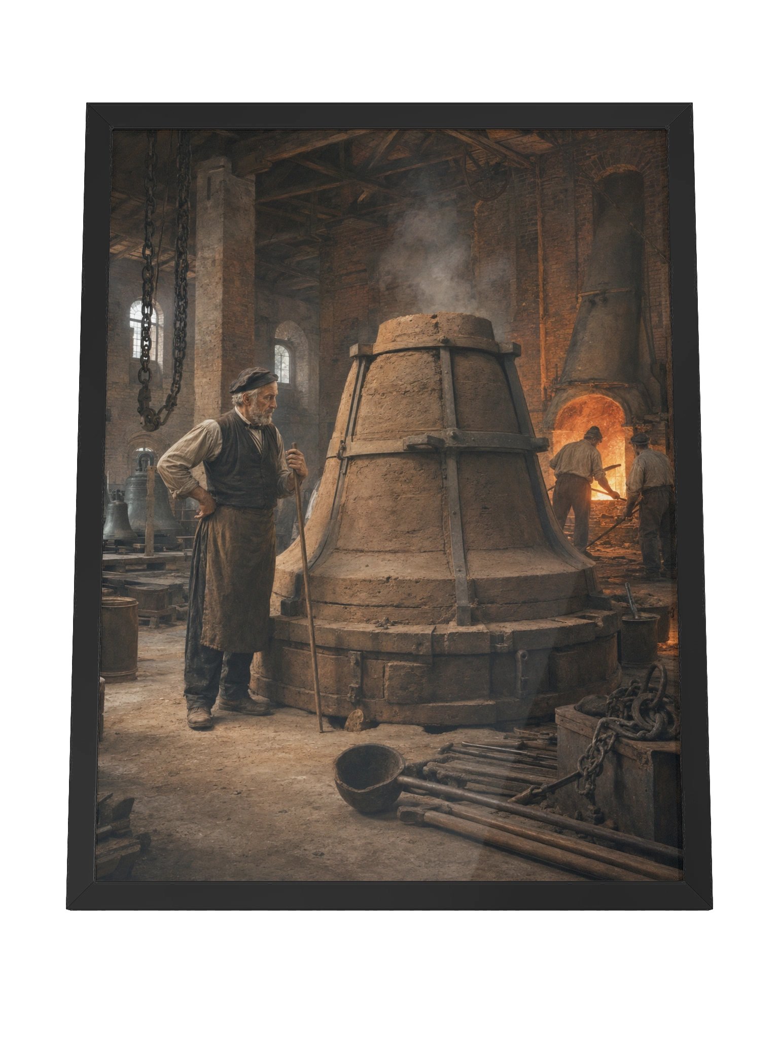 Il Fonditore di Campane — Framed Matte Art Print product image (7)