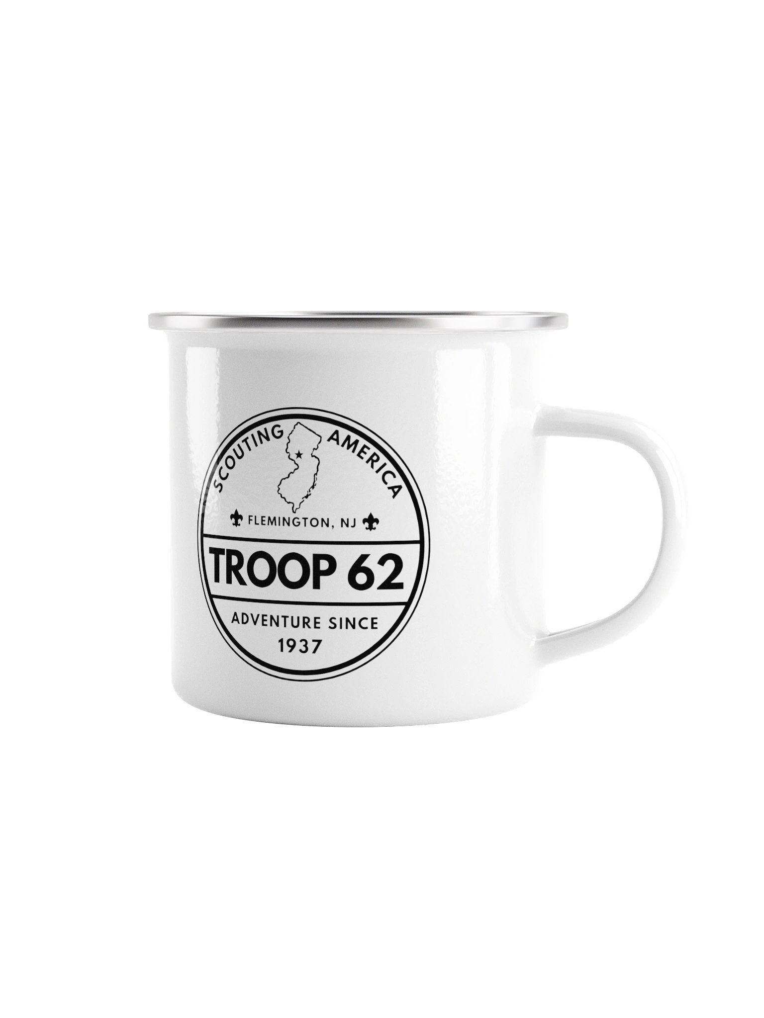 Troop 62 Enamel Camp Mug product image (1)