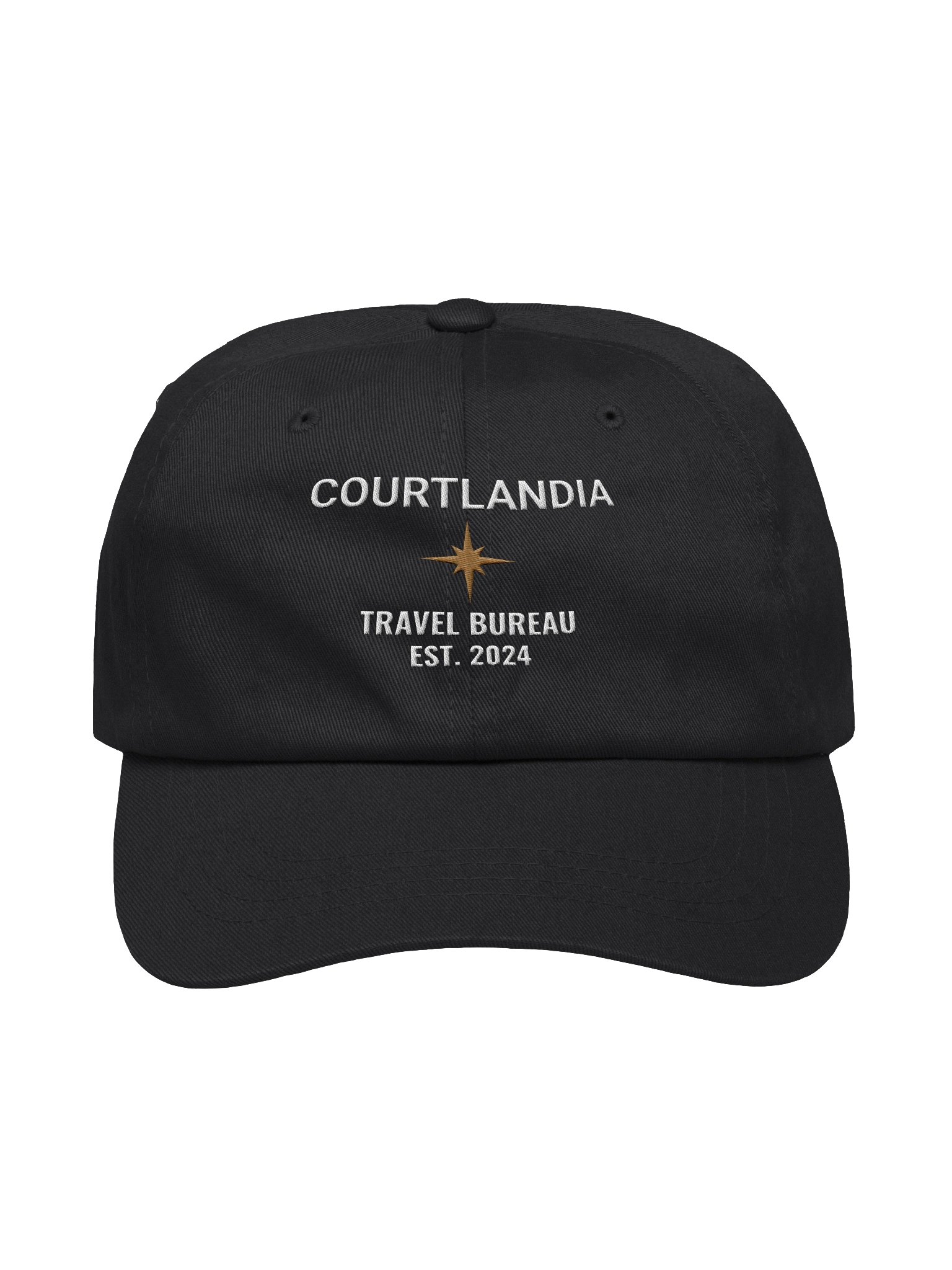 Courtlandia Travel Bureau Dad Hat product image (2)