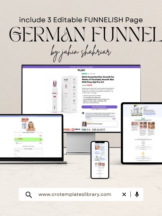 German Language Funnelish Templates product image (1)