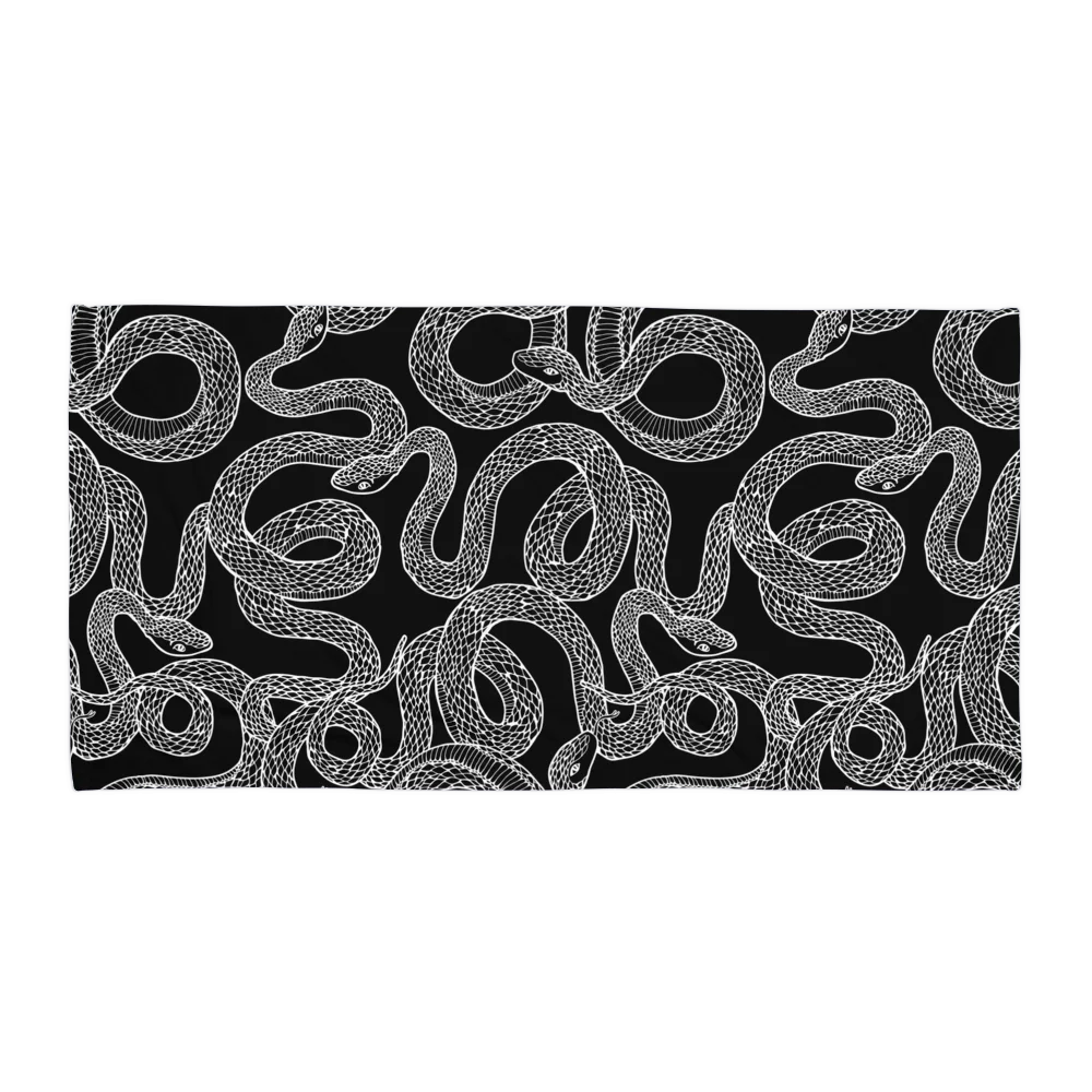 Serpentine Beach Towel in White product image (2)