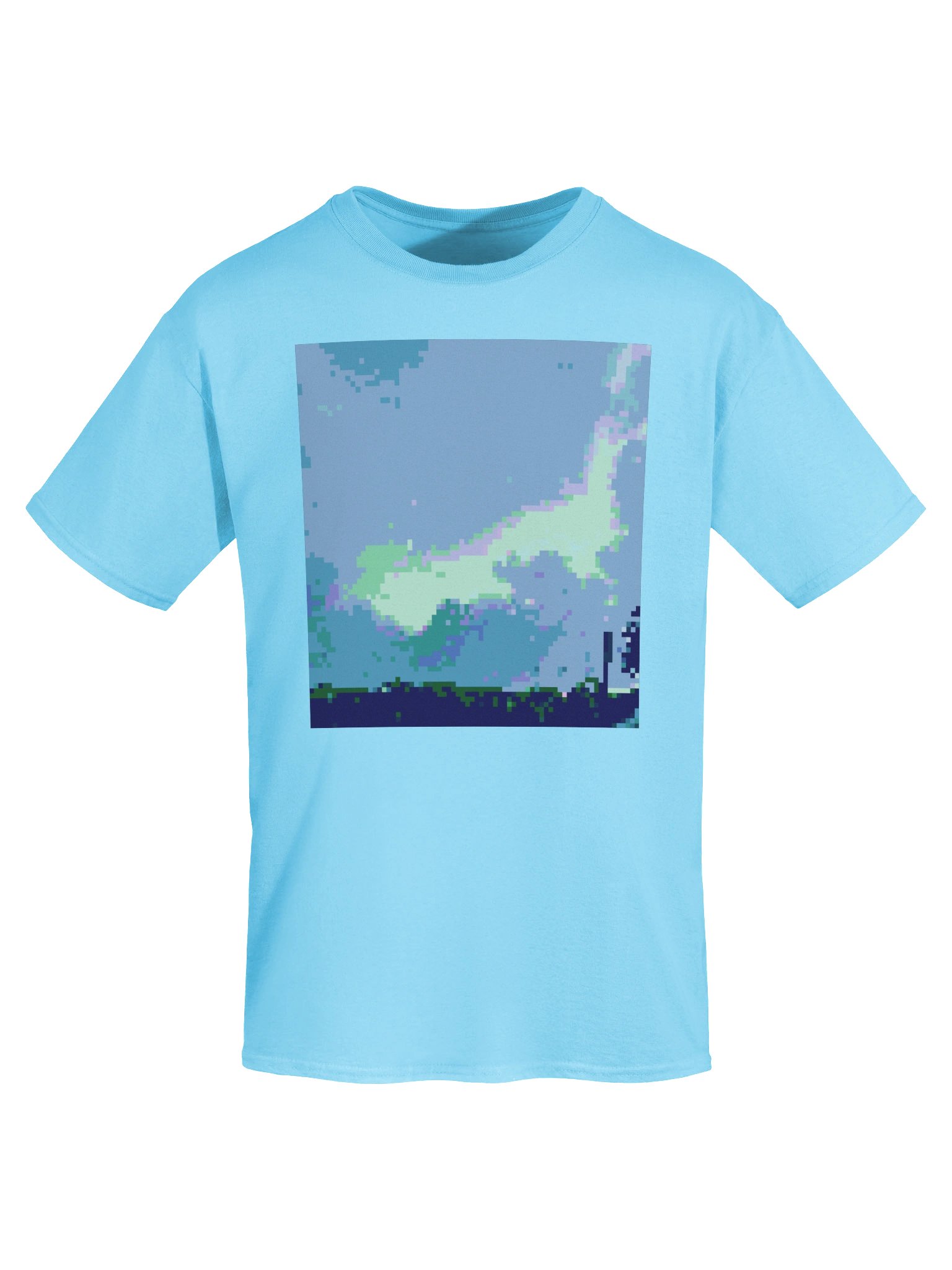 pixel acid sky graphic tee product image (5)
