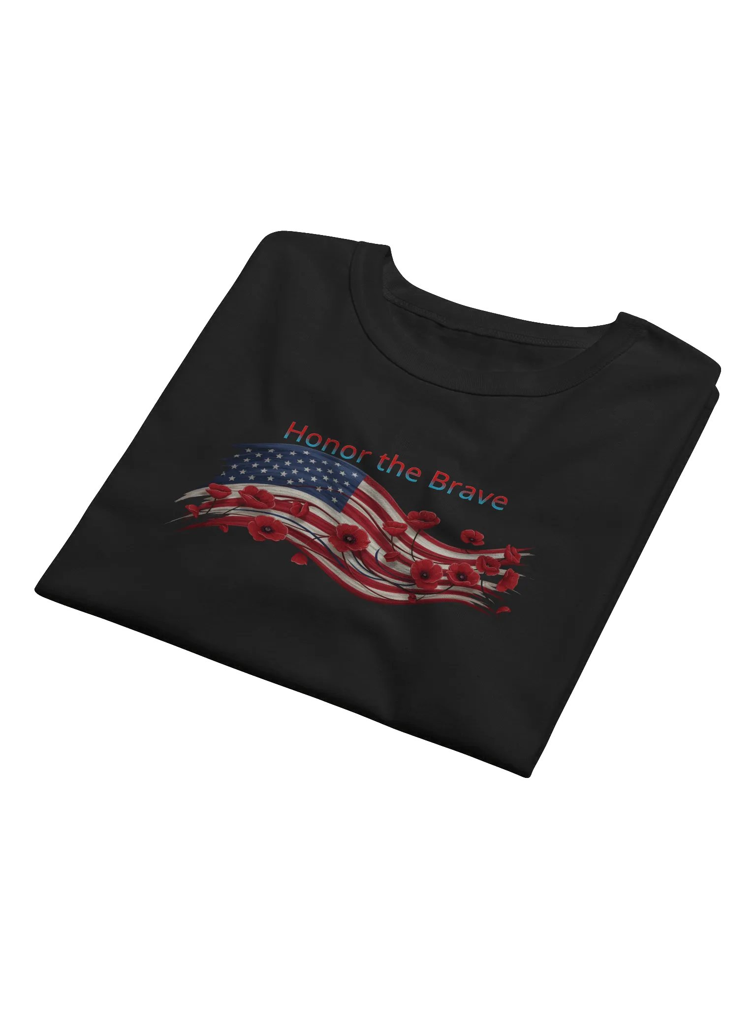 Honor the Brave American Flag T-Shirt product image (21)