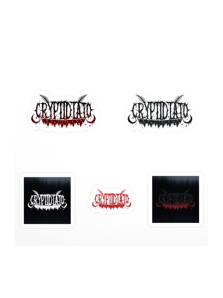 Cryptid Metal Stickers product image (1)