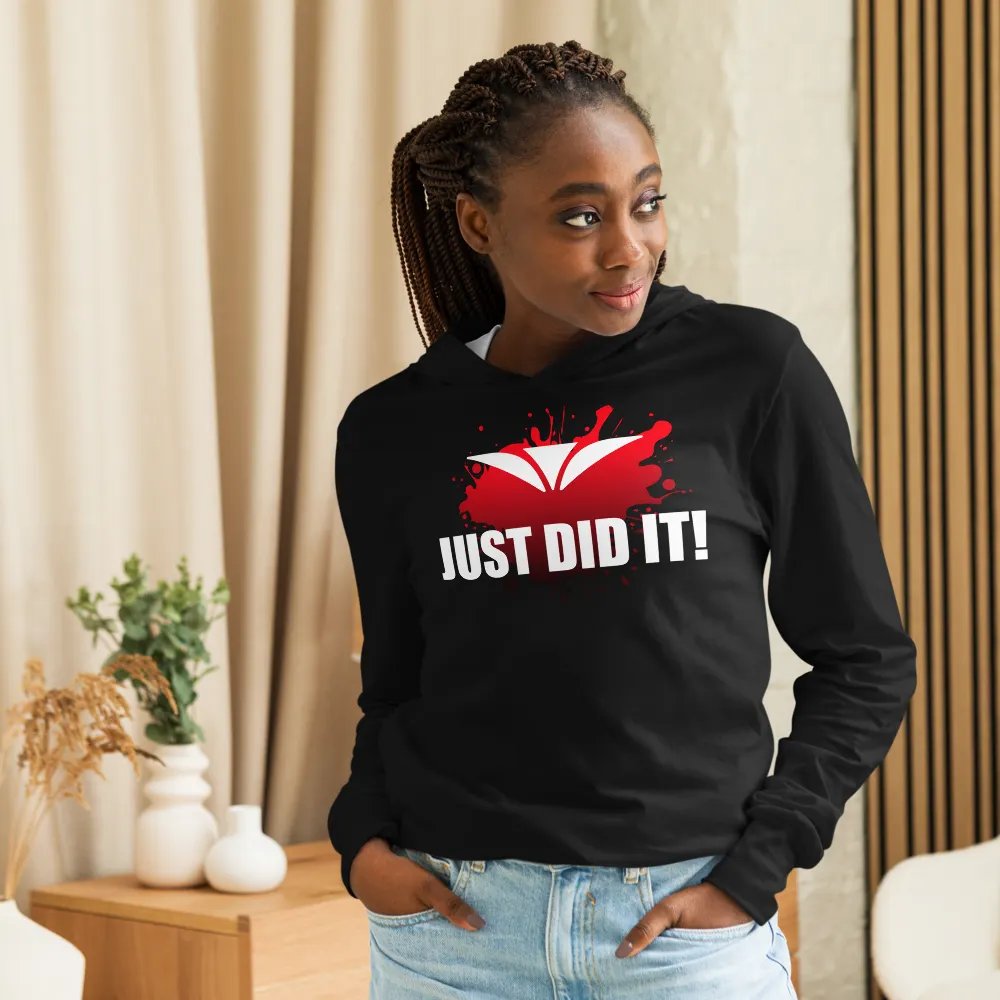 Just Did It Hooded Long Sleeve Tee product image (7)