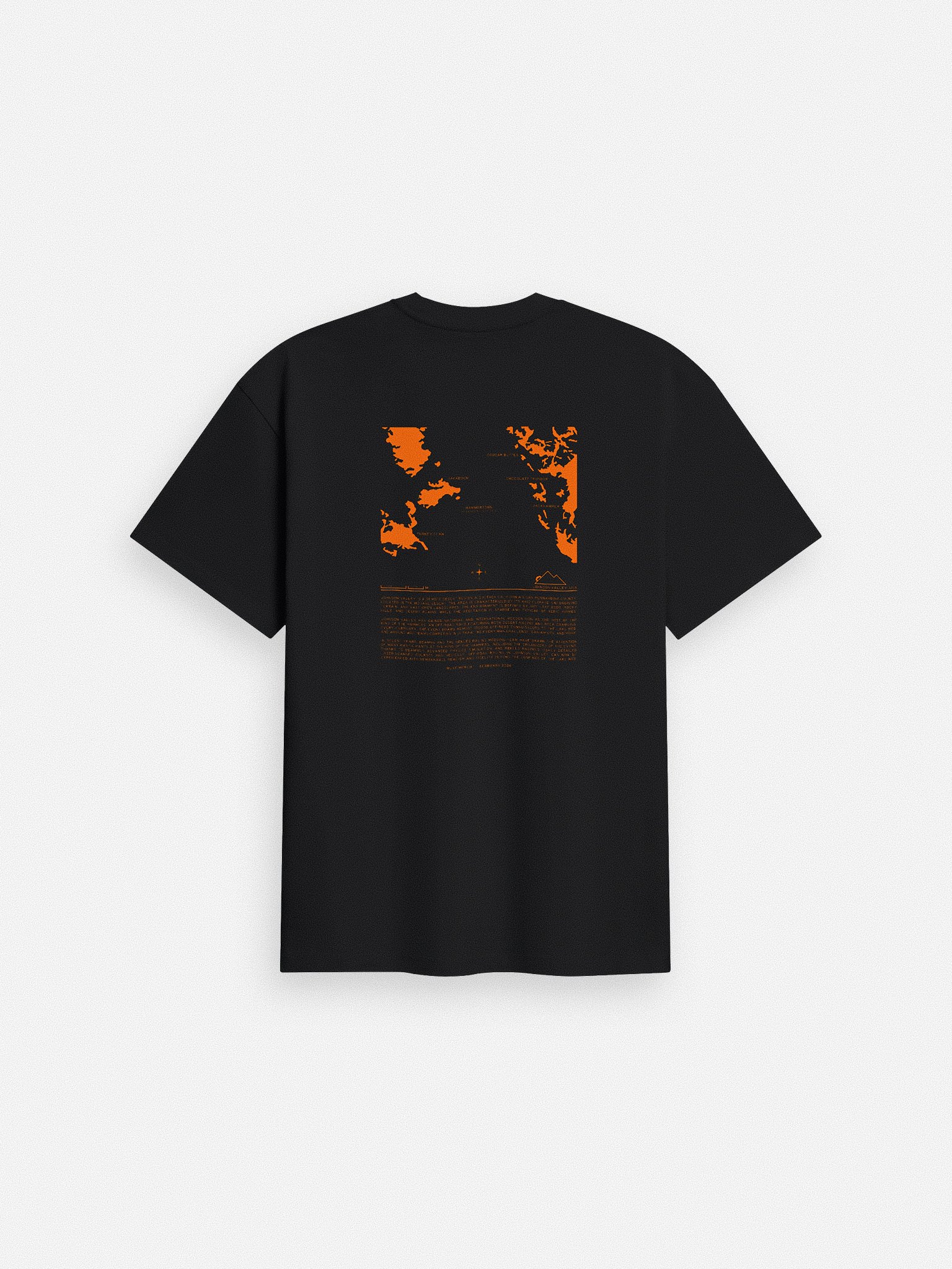 JOHNSON VALLEY - MAP TEE product image (1)