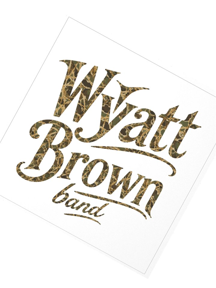 Wyatt Brown Band bumper sticker product image (4)