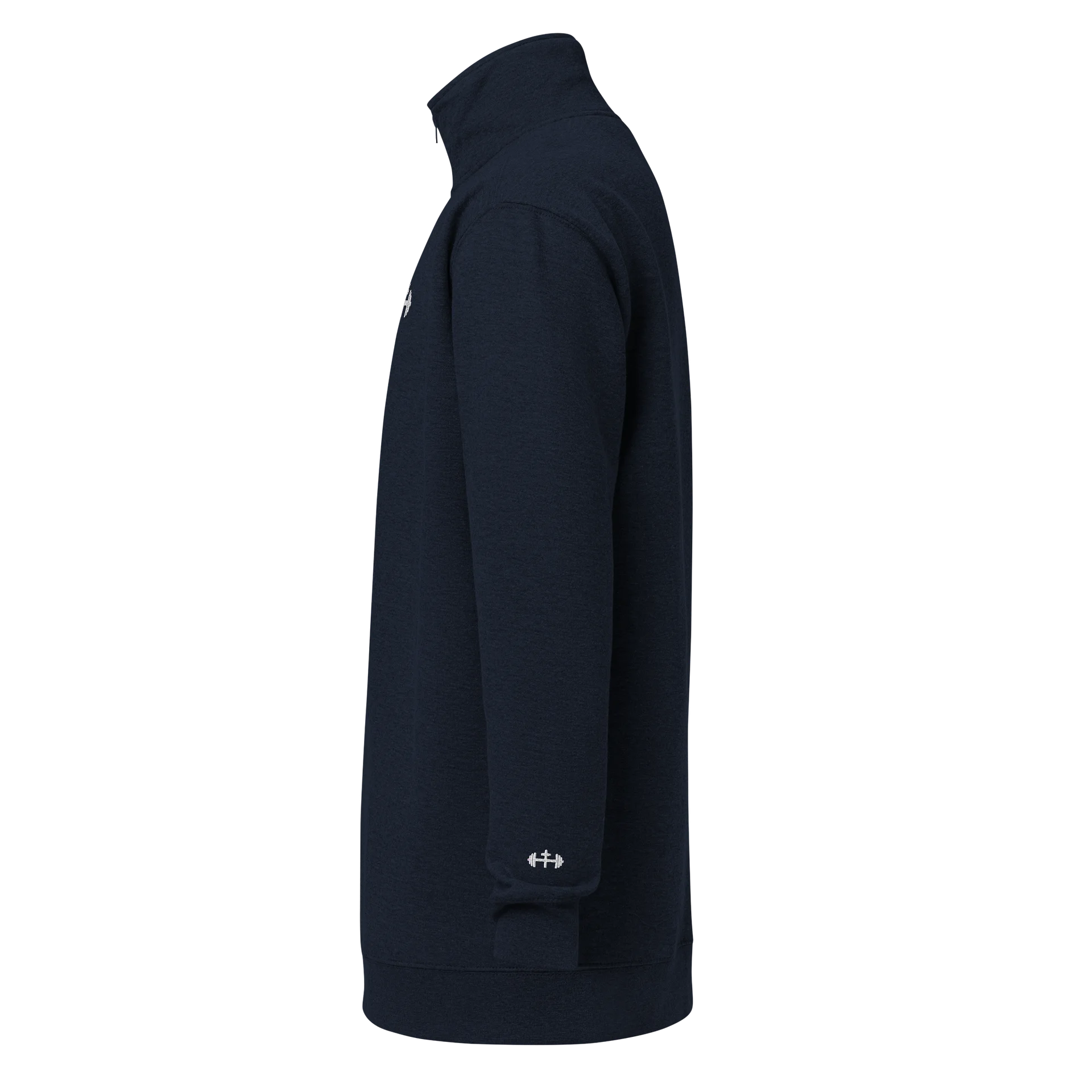His House Unisex 1/4 Zip Fleece Pullover by His House