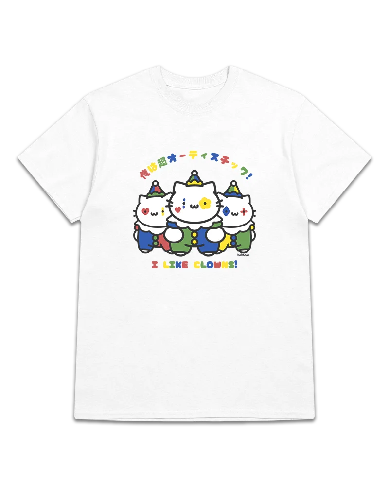 🤡𝗜 𝗟𝗜𝗞𝗘 𝗖𝗟𝗢𝗪𝗡𝗦 tees product image (1)