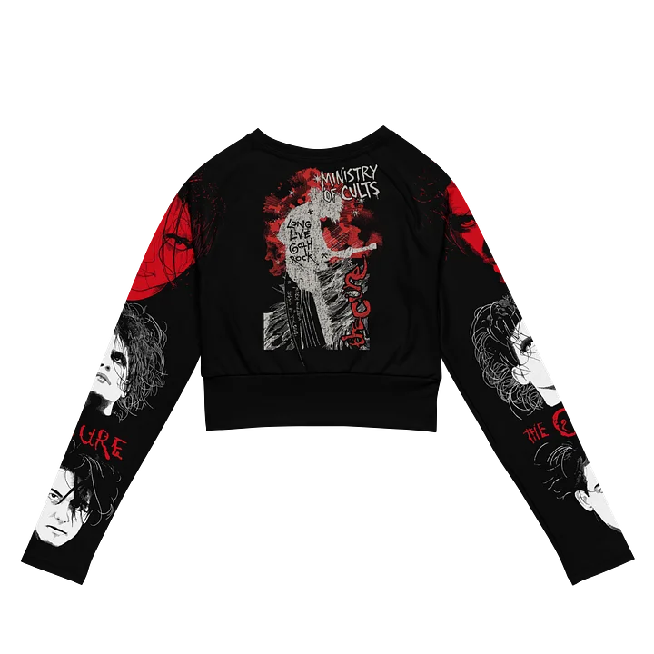 The Cure Retro L/S Crop Top product image (2)